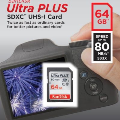 Carte sd Sandisk 128 Giga