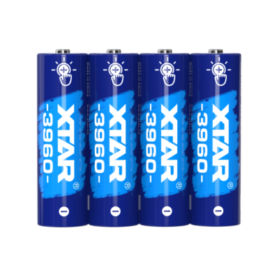 8 Piles Rechargeables AA / HR6 3960 2500mAh Xtar Li-ion 1.5V