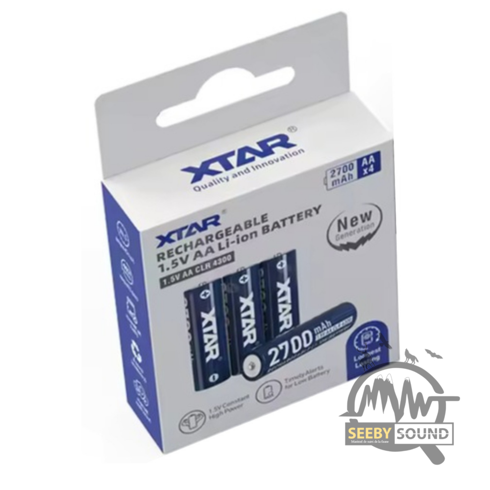 Piles Li-ion lithium ion batterie battery rechargeable AA lithium pas cher lifepo4 piège photographique duracell energizer ebl lithium AA caméra lampe torche XTAR