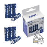 Piles Li-ion lithium ion batterie battery rechargeable AA lithium pas cher lifepo4 piège photographique duracell energizer ebl lithium AA caméra lampe torche XTAR varta h