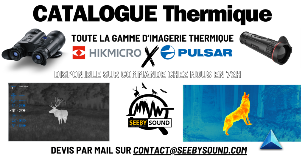 telos falcon merger axion LRF lynx raptor Jumelles thermique monoculaire thermique vision nocturne Pulsar Hikmicro Hik micro