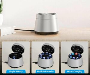 Chargeur de Piles Xtar L8 BOX AA AAA Lithium-ion NiMH LI ION ebl nite core seebysound protection