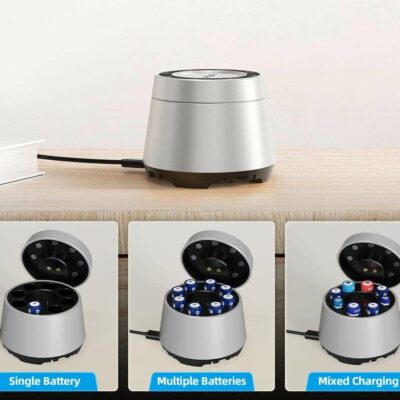 Chargeur de Piles Xtar L8 BOX AA AAA Lithium-ion NiMH LI ION ebl nite core seebysound protection