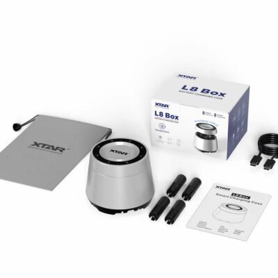 Chargeur de Piles Xtar L8 BOX AA AAA Lithium-ion NiMH LI ION ebl nite core seebysound protection