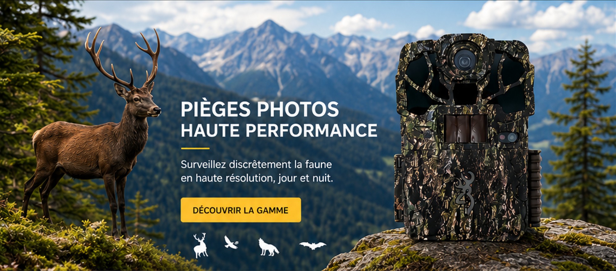 PIEGE PHOTOGRAPHIQUE browning bushnelle spec ops elite hp5 zeiss secacam