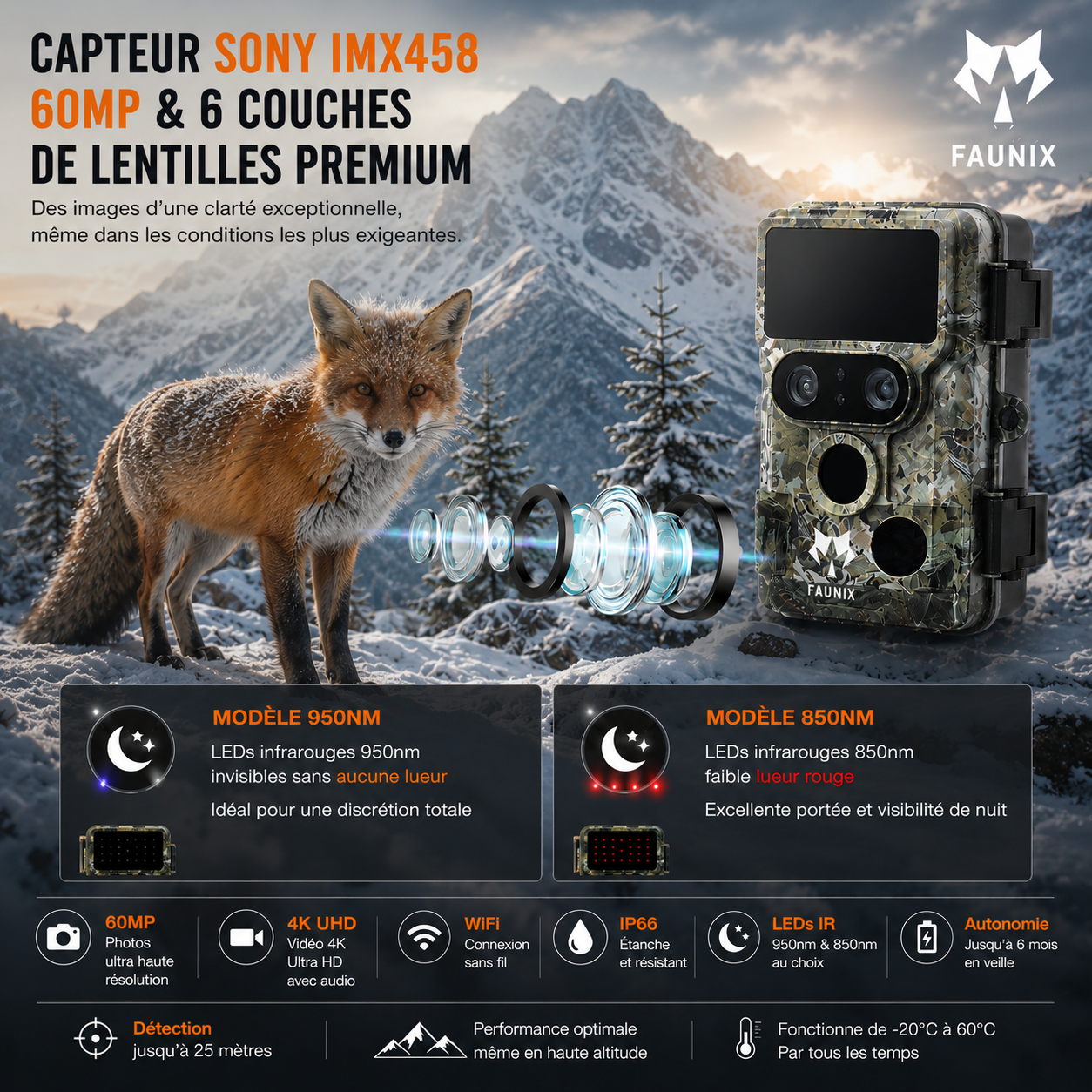Découvrez Faunix Starlight 4K