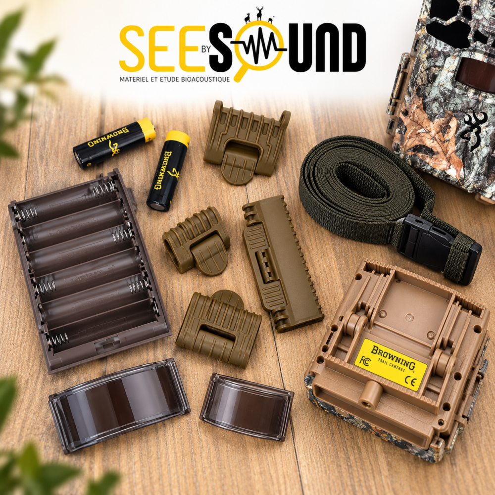 Pièces détachées pour pièges photographiques Browning Trail Cameras et autres