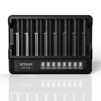 Set complet Chargeur de Piles Xtar MX8